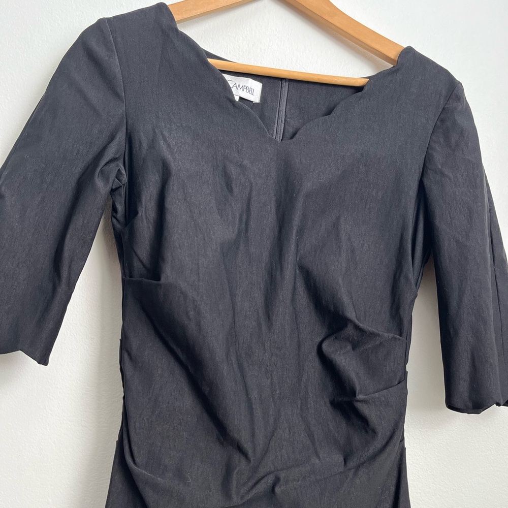 Sara Campbell Black Ruched Cocktail
Dress - Picture 6 of 11